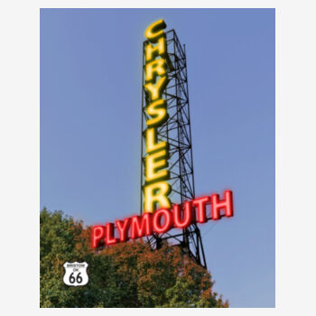 Chrysler Sign - Canvas 11x14 Design
