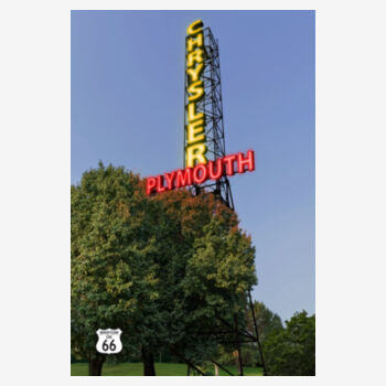 Chrysler Sign - Canvas 20x30 Design