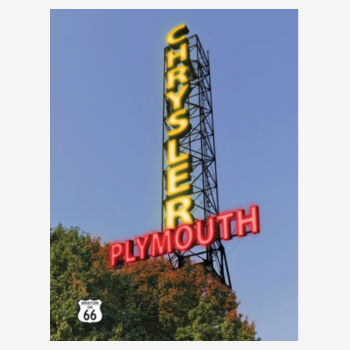 Chrysler Sign - Canvas 18x24 Design